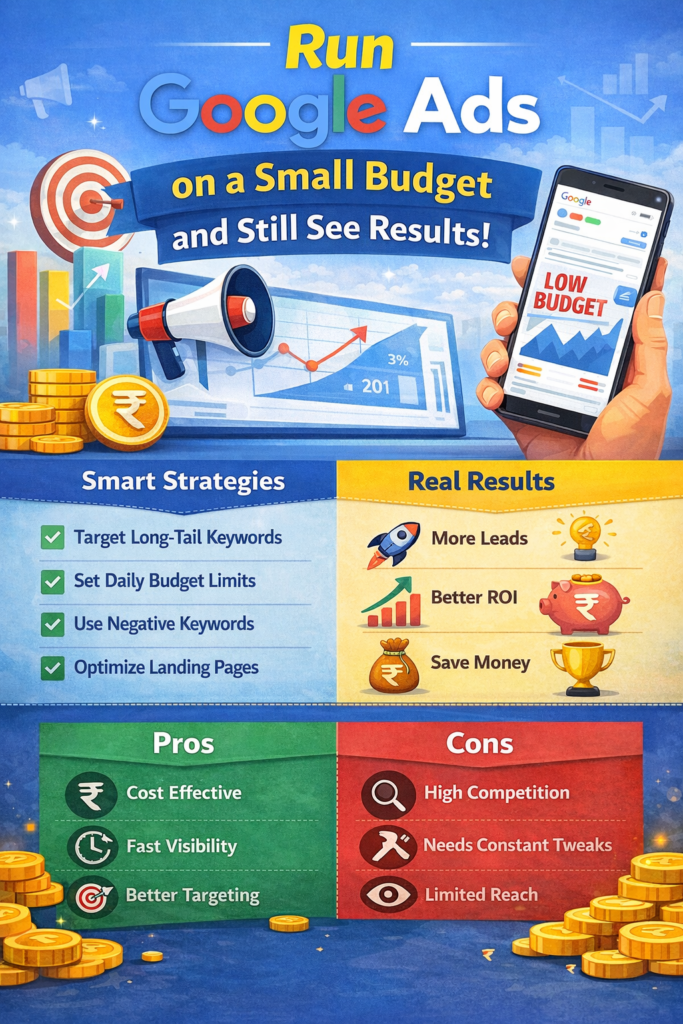 Run Google Ads on a Small Budget