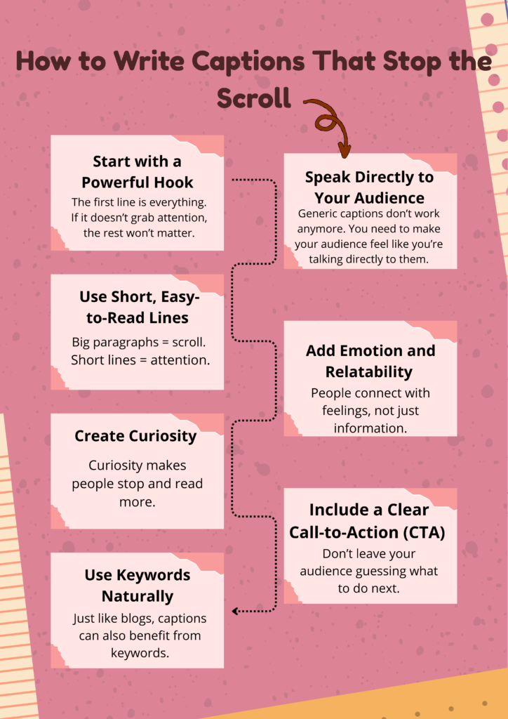 How to Write Captions That Stop the Scroll