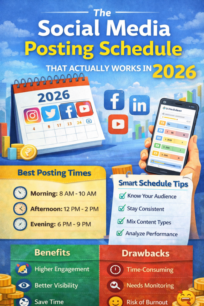 Social Media Posting Schedule 2026